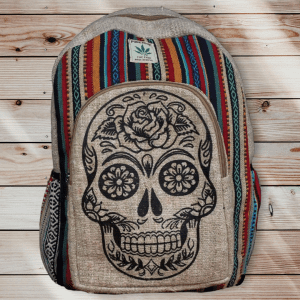 Handmade Printed Backpack